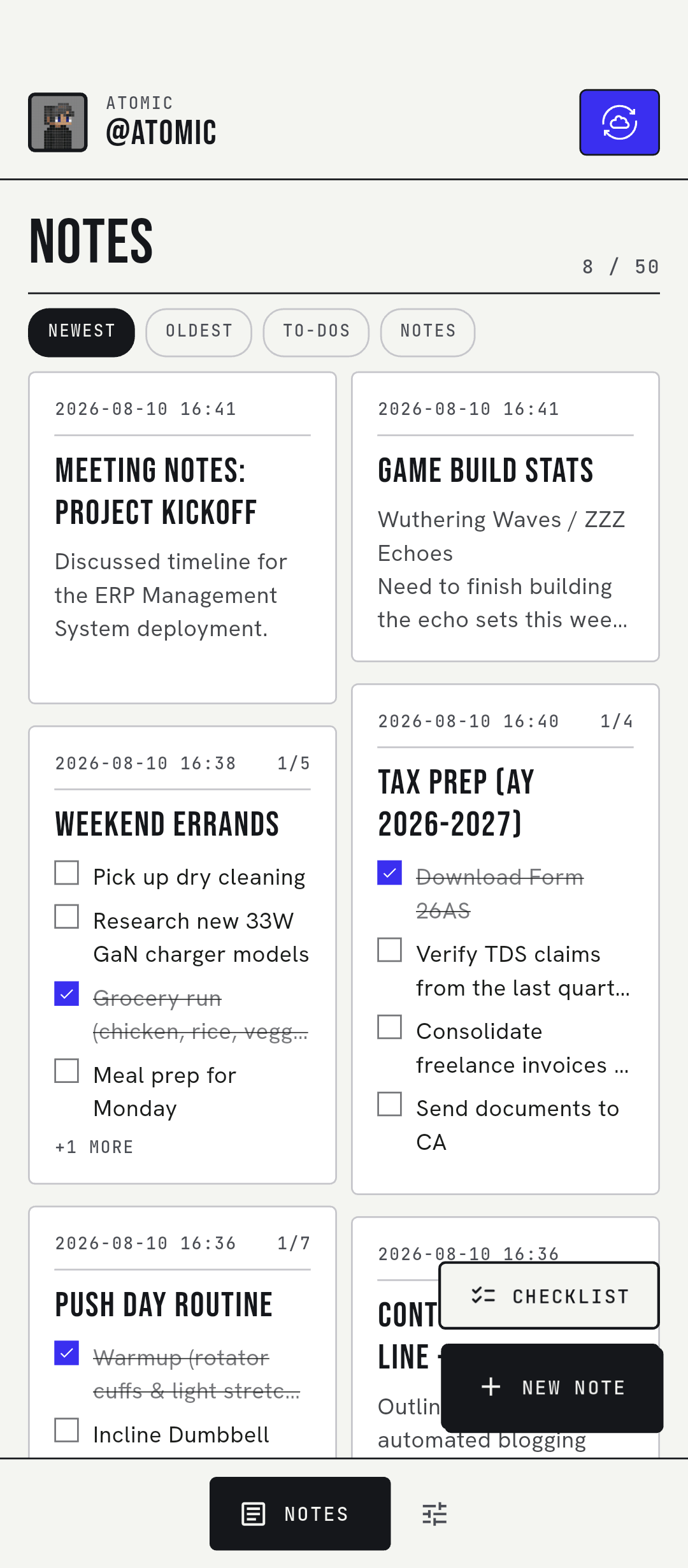 Notes