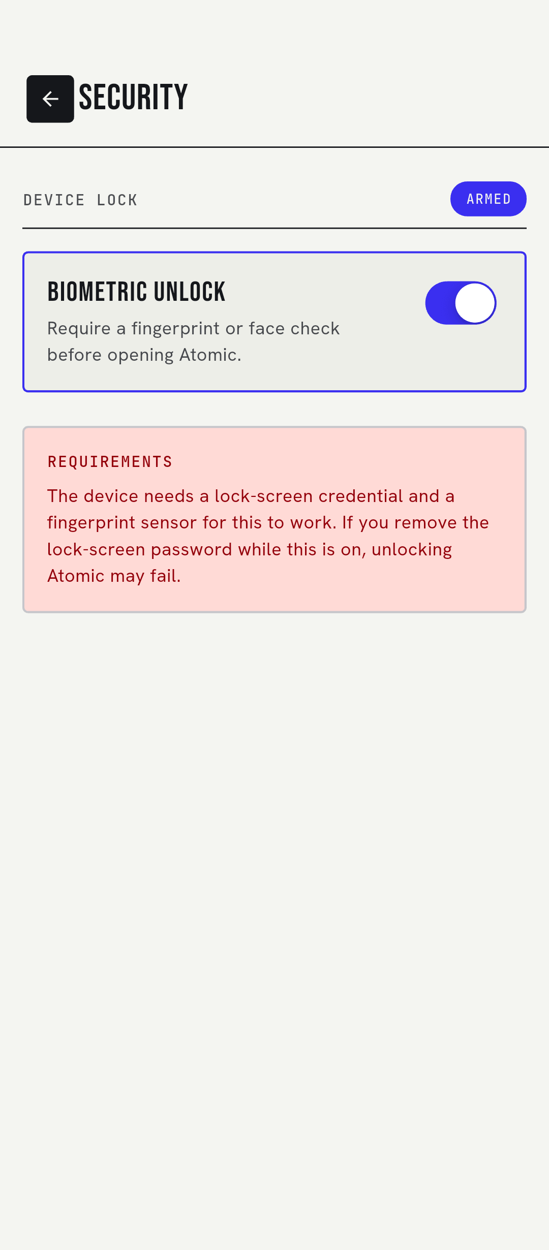 Security
