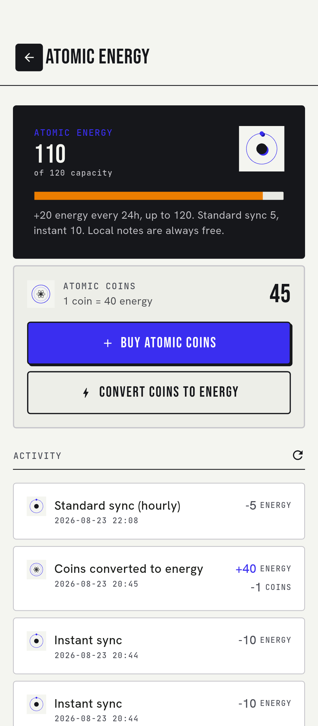 Atomic Energy